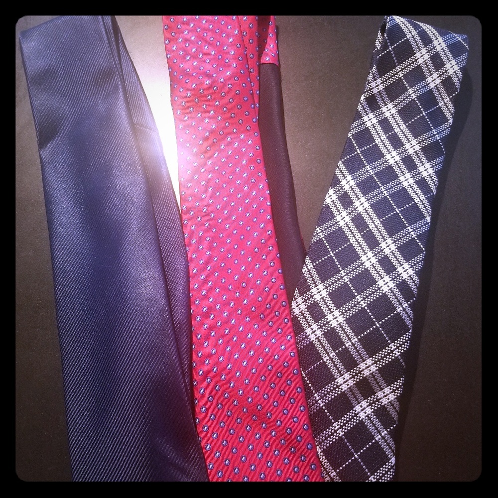 3 Men's tie bundle